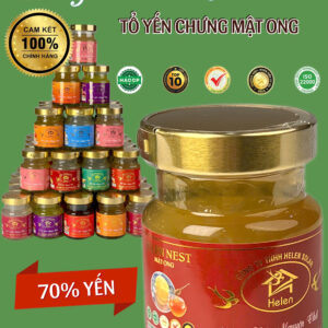 Yến Chưng Mật Ong (70% Yến) set 10 hũ 75ml