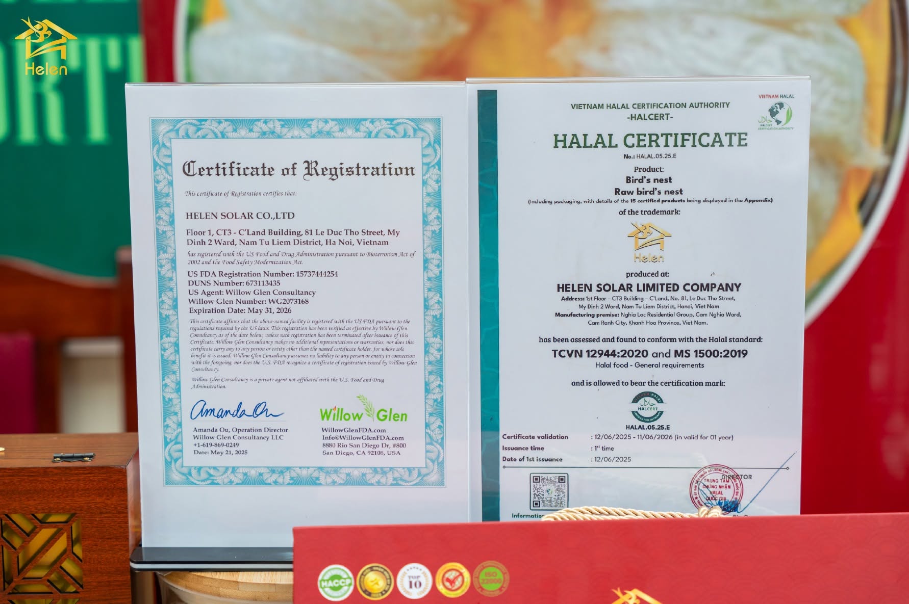 Chứng nhận HALAL đòi hỏi tiêu chuẩn rất nghiêm ngặt- Yến Helen vượt qua tiêu chuẩn đó như thế nào?