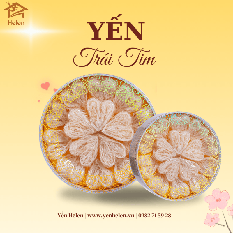 Yến trái tim (100g)